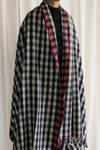 Pateele - Checkered Handwoven Kinnauri Shawl