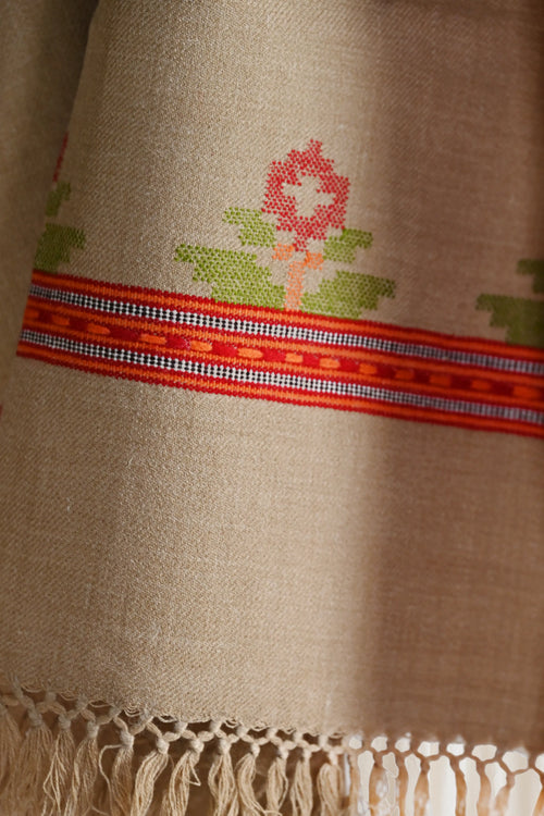 Buransh - Handwoven Woolen Stole