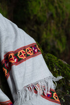 Phool - Handwoven Kinnauri Border Shawl
