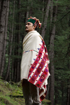Handwoven Traditional Kinnauri Shawl