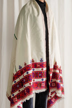 Handwoven Traditional Kinnauri Shawl