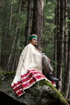 Handwoven Traditional Kinnauri Shawl